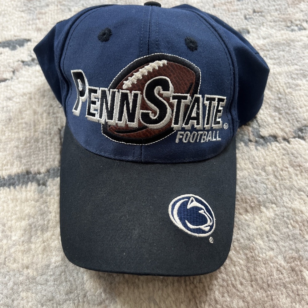 Vintage Penn State Football Captivating Headgear Hat Cap Snapback 90's Preowned